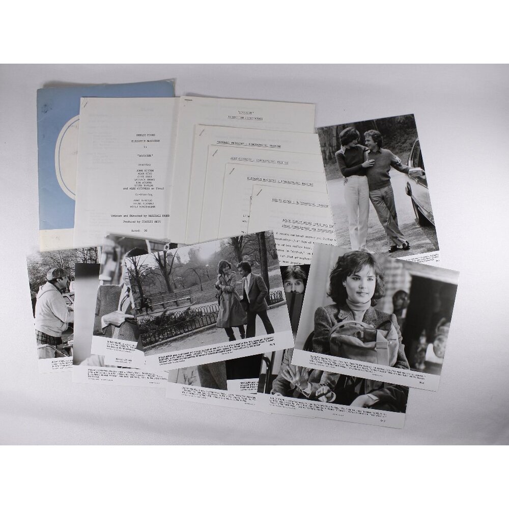 1983 Lovesick Movie press kit + 11 photo sheets + production notes, Dudley